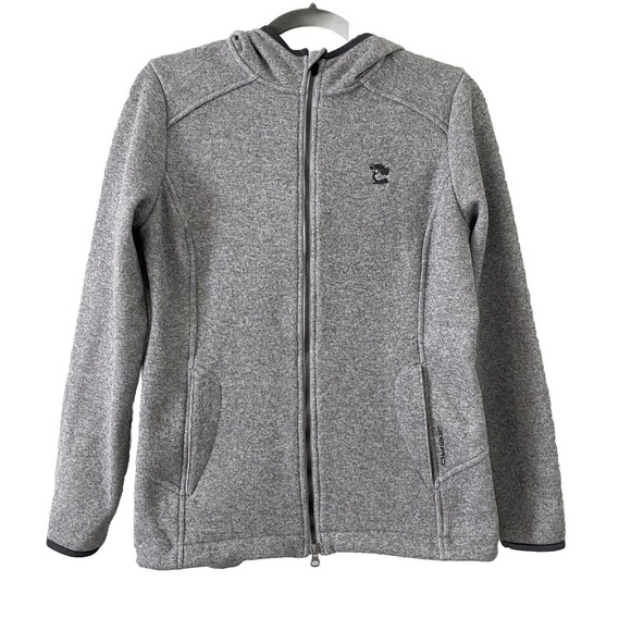 zero restriction Jackets & Blazers - Zero Restriction Women's Full Zip Gray Hooded Jacket Outerwear S Small